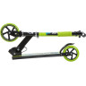 Самокат для детей NOVATRACK 145 STEEL черный-зеленый 145S.JUNGLE.BGN9